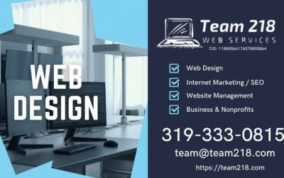 Team 218 Web Services Built Our Website
